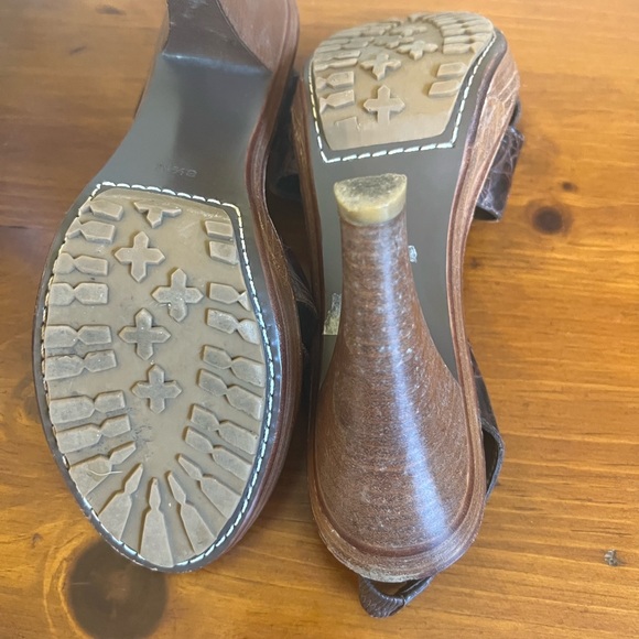 Michael Kors brown high heel sandals size 8.5 - Picture 3 of 5